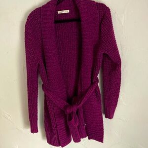 Purple sweater